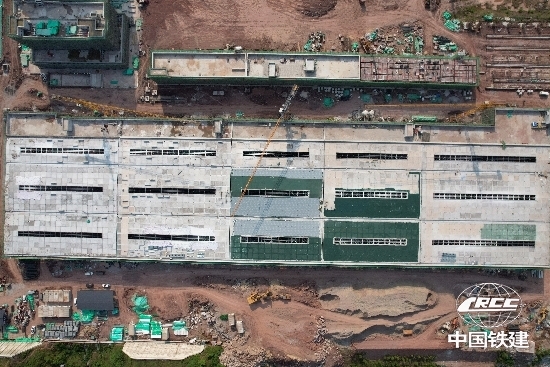 建設中的重慶軌道24號線鹿角車輛段(龔雪萍 供圖)_副本.jpg